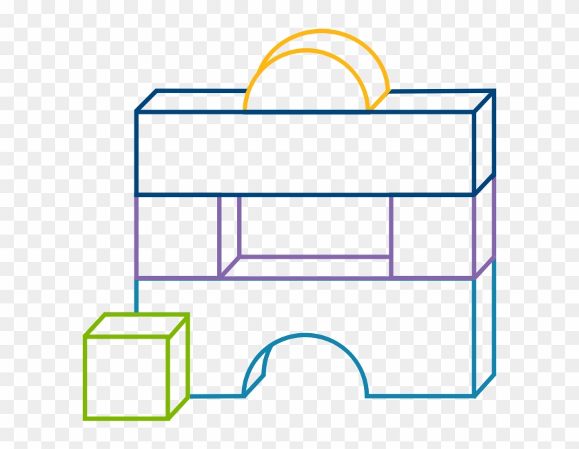 For Those Seeking More Complex Solutions - Building Blocks Coloring Pages #667747