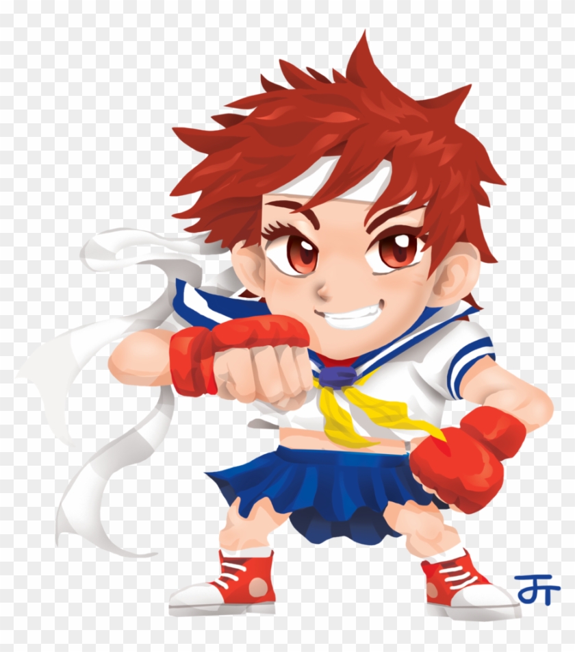 Sfv Sakura By Blackfeathers Sfv Sakura By Blackfeathers - Cartoon #667953