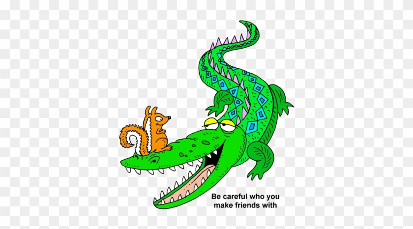 Alligator And Squirrel - Alligator And Squirrel #668068