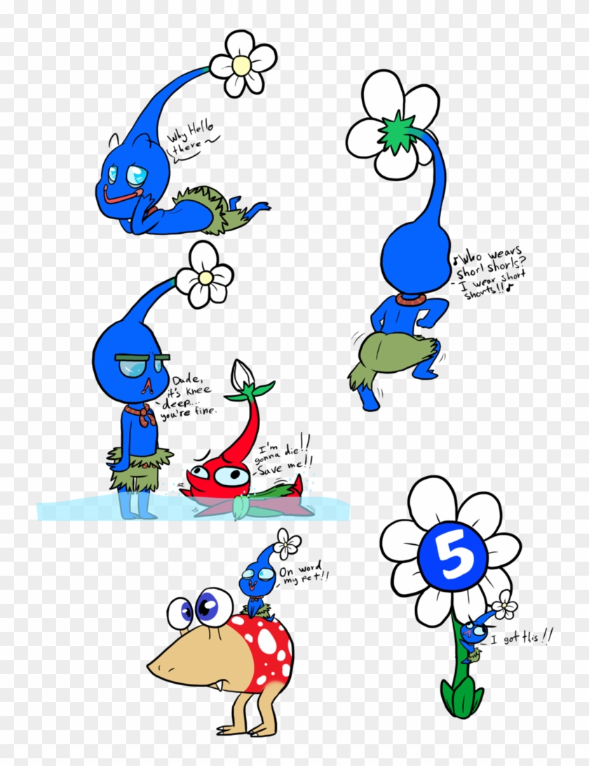 Blue Pikmin By Luckynight48 - Pikmin #668250