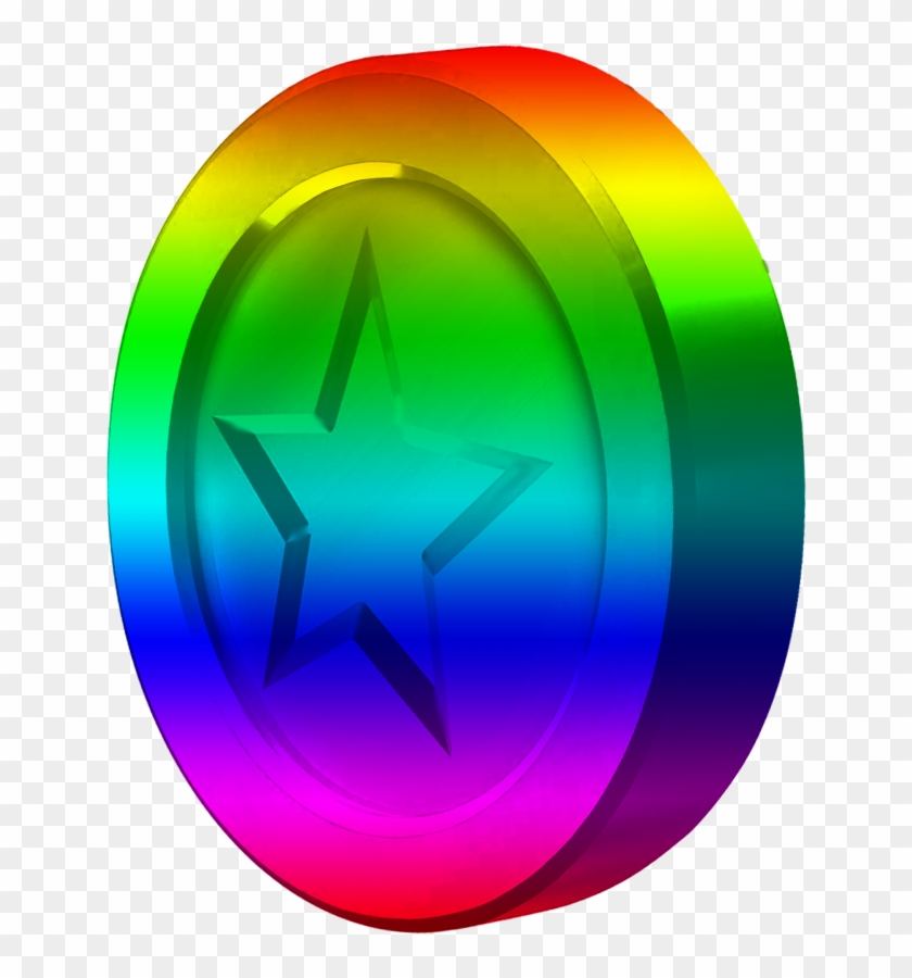 Rainbowcoin - Mario Rainbow Coin #668455