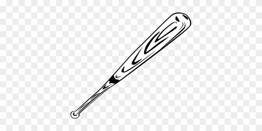 Baseball Bat Baseball Swing Softball Wood - Baseball Bat Vector Png #670190