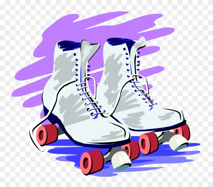 Pair Of Roller Skates #670419