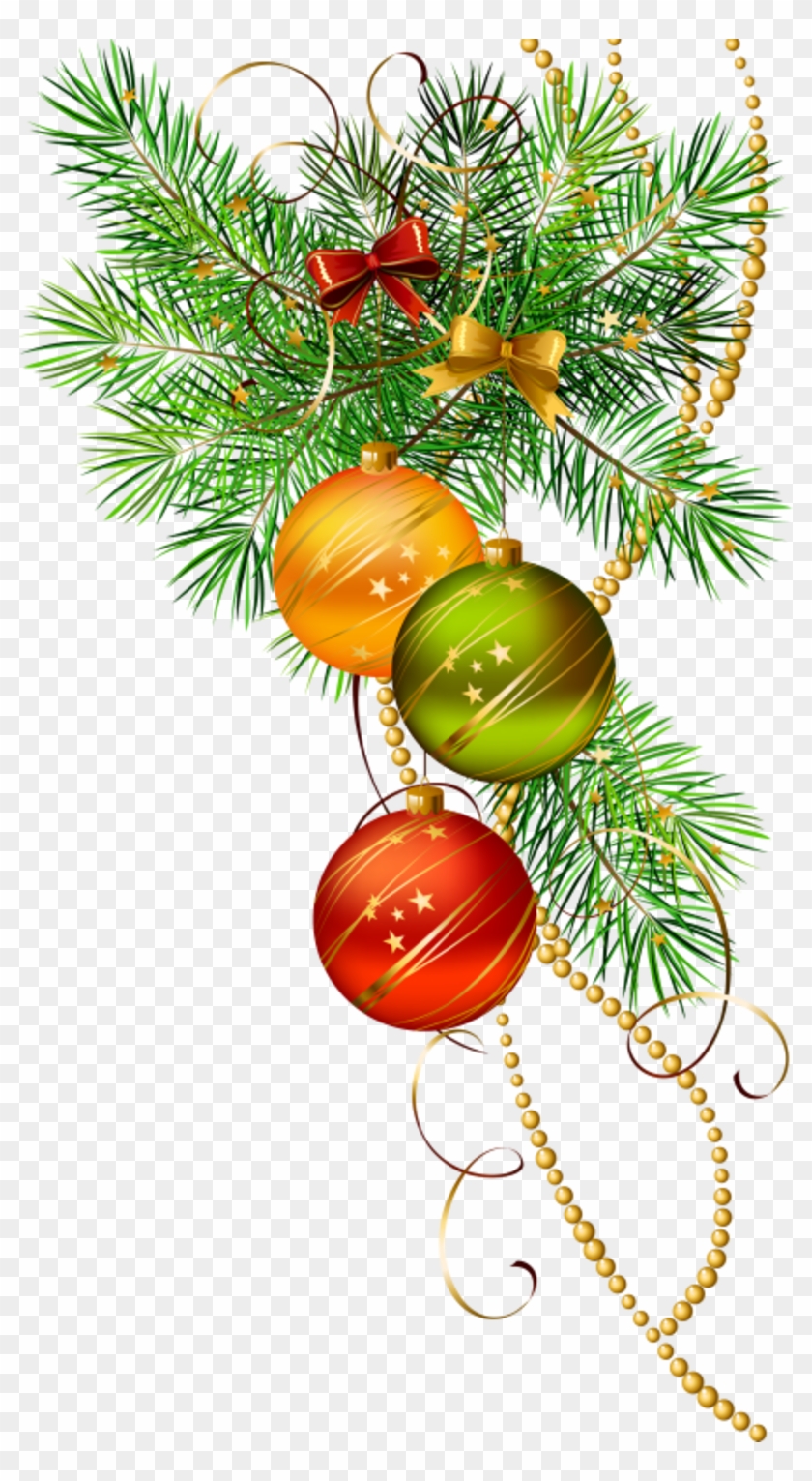 Christmas Decor Vector Png - Christmas Balls Clip Arts #670777
