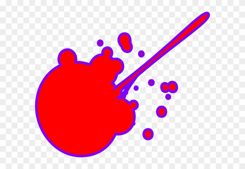 Splat2 Clip Art At Clkercom Vector Online Royalty Free - Paint Splatter Clipart #670888