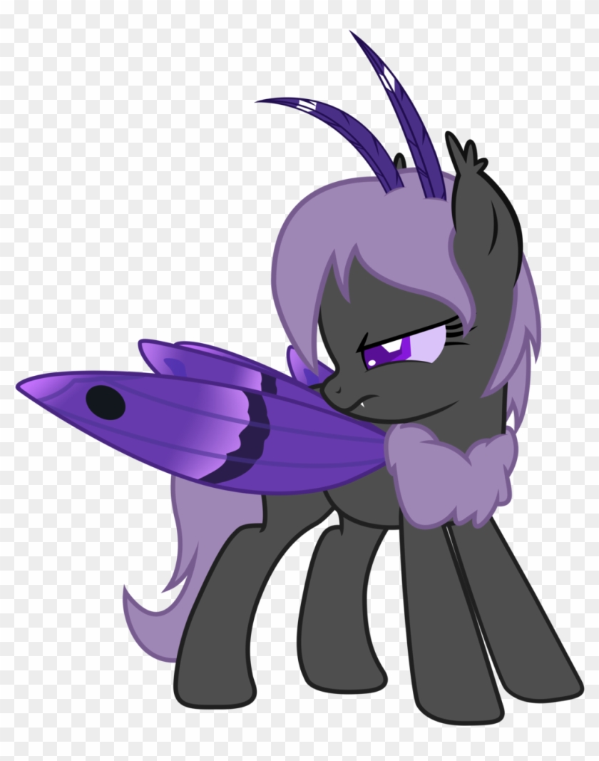 Mothshade The Moth Pony By Vectorvito Mothshade The - Cartoon #670999