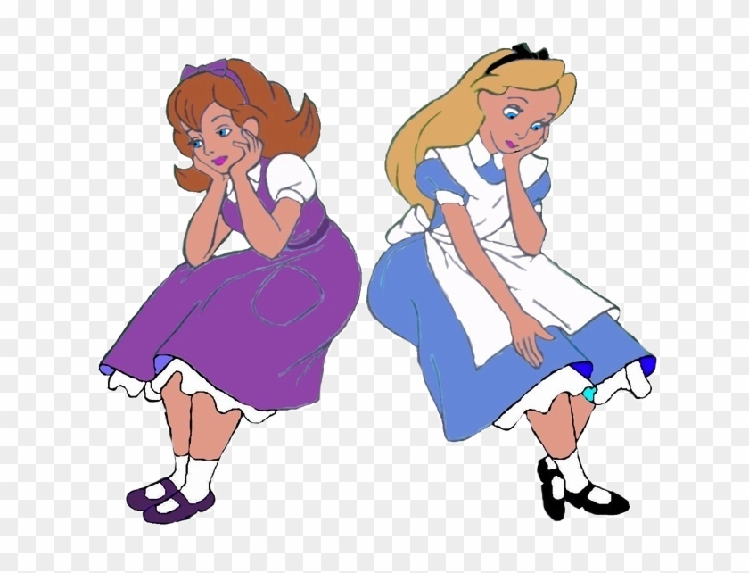 Mary And Alice Bored By Darthranner83 - Cartoon #671223