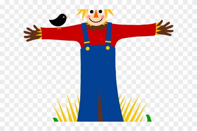 Harvest Clipart Scarecrow - نقاشی مترسک در مزرعه #671528