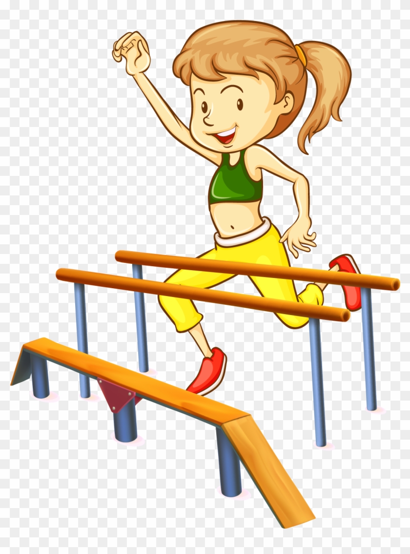 Olympic Games Sport - School Sportspainting Cartoon #671756