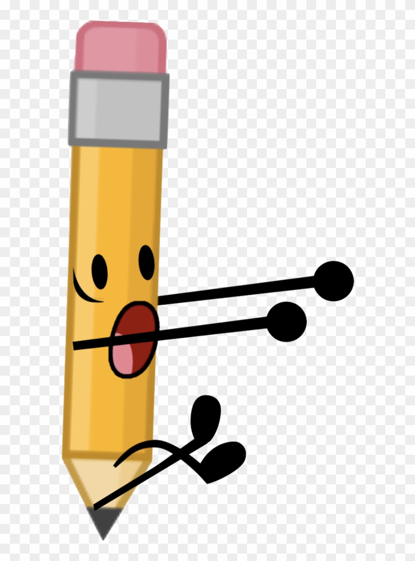 Bfb Pencil Intro Pose By Coopersupercheesybro - Bfdi Pencil And Ruby #672003