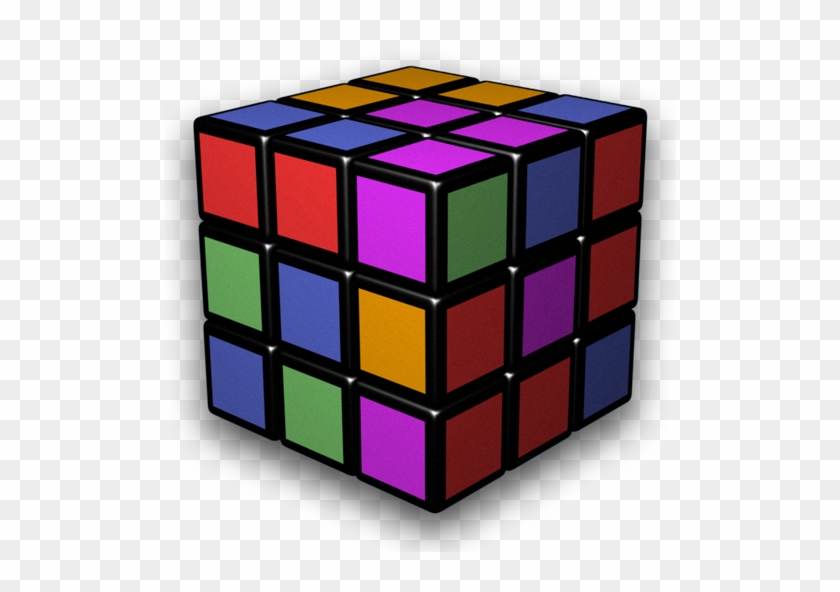 Rubik's Cube Clip Art Toys - 80s Rubik's Cube Png #673056