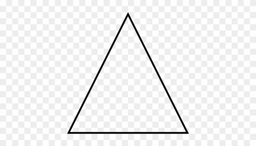 Triangle Black Lines Clipart Hd Png Images - Triangle Png #673156