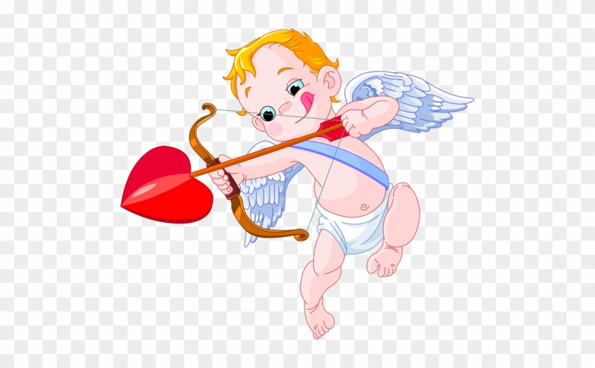 Angel [преобразованный] - Casebee - Valentine's Day Cupid Shooting Heart Print #673253