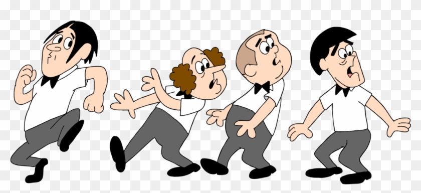 The Four Stooges Cartoon By Superzachbros123 - Cartoon #673795