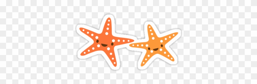 Starfish Cartoon - Sticker #674005