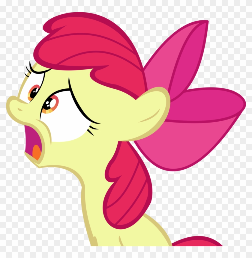 Apple Bloom Vector - Mlp Apple Bloom Shocked #674172