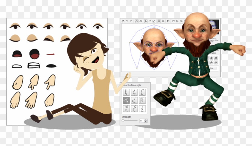 Sprite-based Character - 2d Character Creator Software #674276