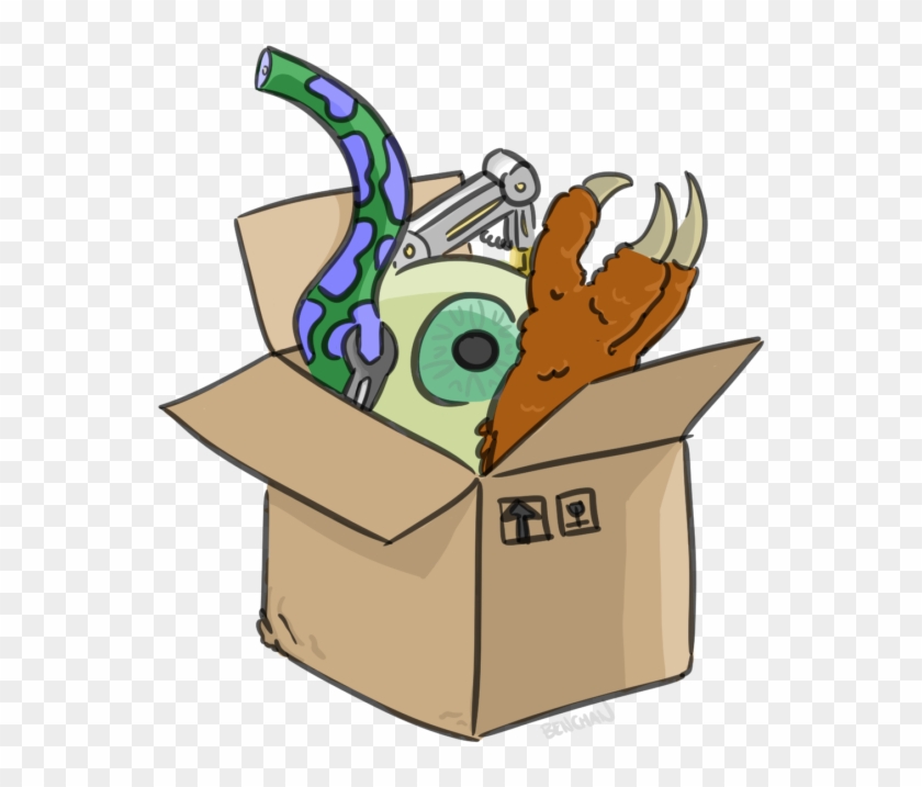 Time To Start Posting Again, Which Means It's Time - Box Of Stuff Drawing #674909