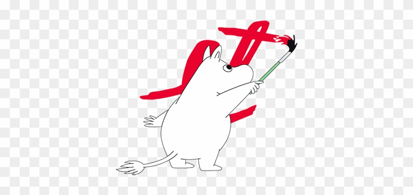 Moomin Is Coming - Moomin Paint #675687
