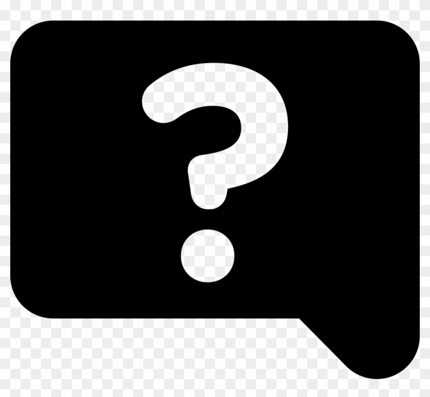 Speech Bubble With Question Mark Comments - Question Mark #676270
