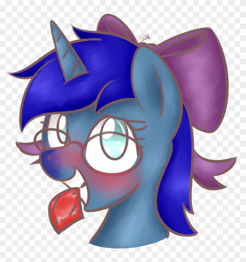 Sugar Morning, Blushing, Bow, Bust, Commission, Condom, - Filename #676313