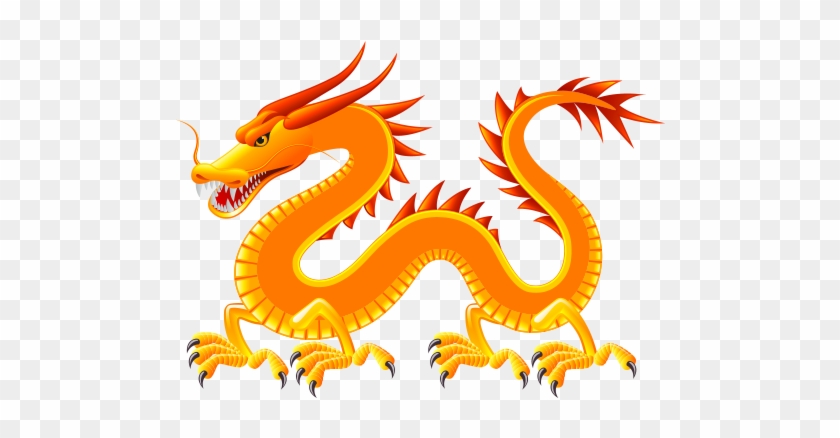 Chinese Dragon Illustration - Chinese Dragon Illustration #676969