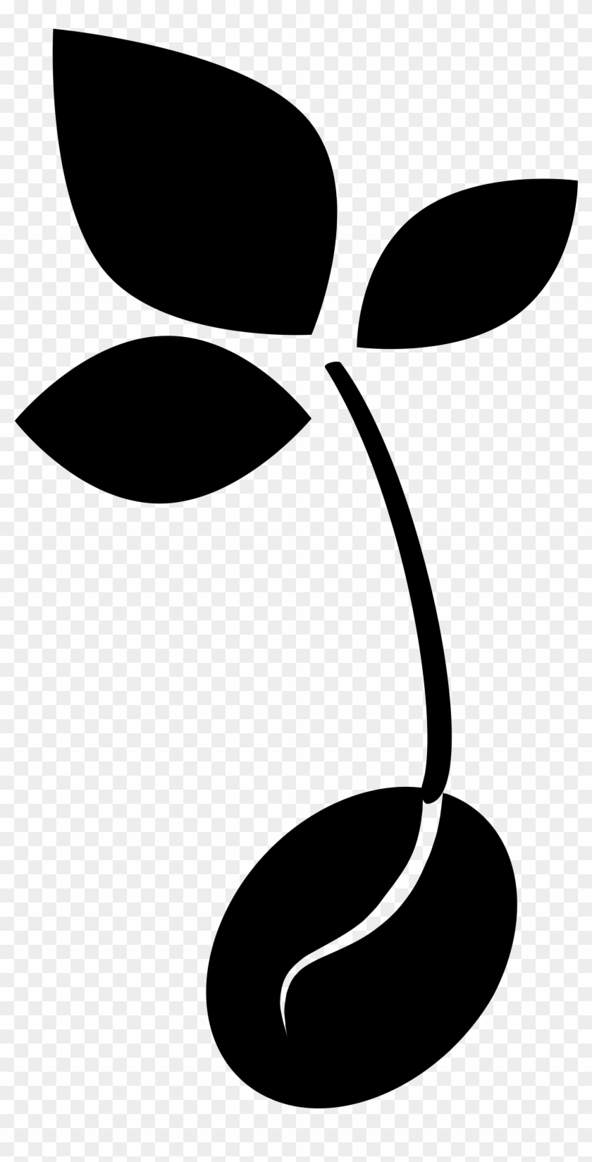 Sprout Svg - Cutline Craft Sprout Seed Sapling Plantling Planting #677212