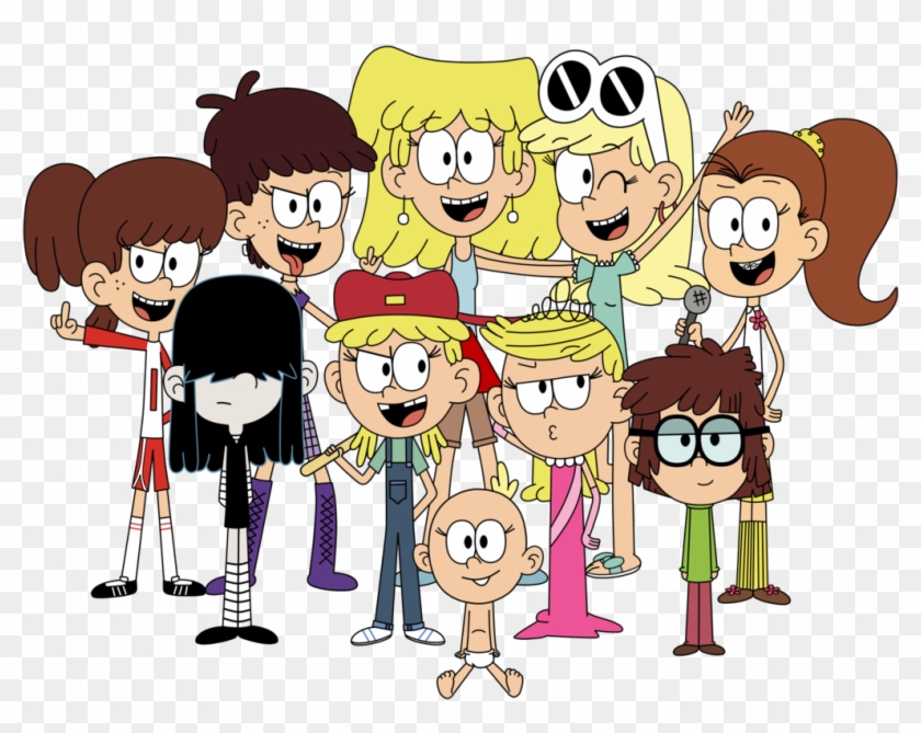 The Loud Sisters By Jmx64 - Loud House Loud Sisters #678542