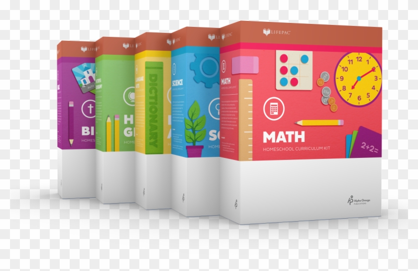 Lifepac® 2nd Grade 5-subject Set - Number Words To 99, Two-digit Addition, Symbols > #678650