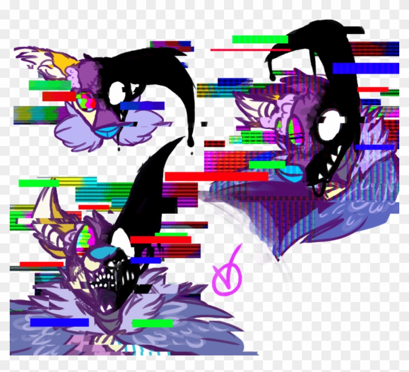 Glitch Practice By Splashpaws - Cartoon #678762