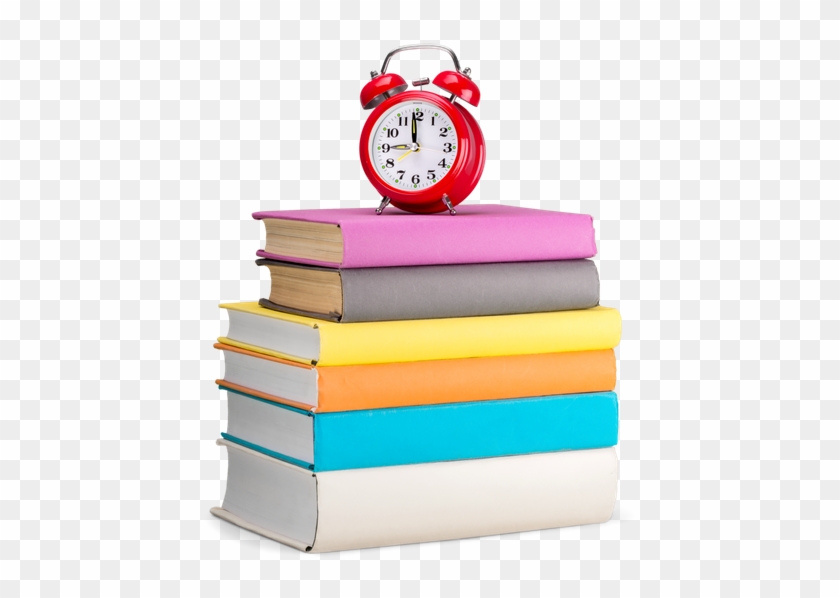 Alarm Clock On Stack Of Books - Alarm Clock #679201
