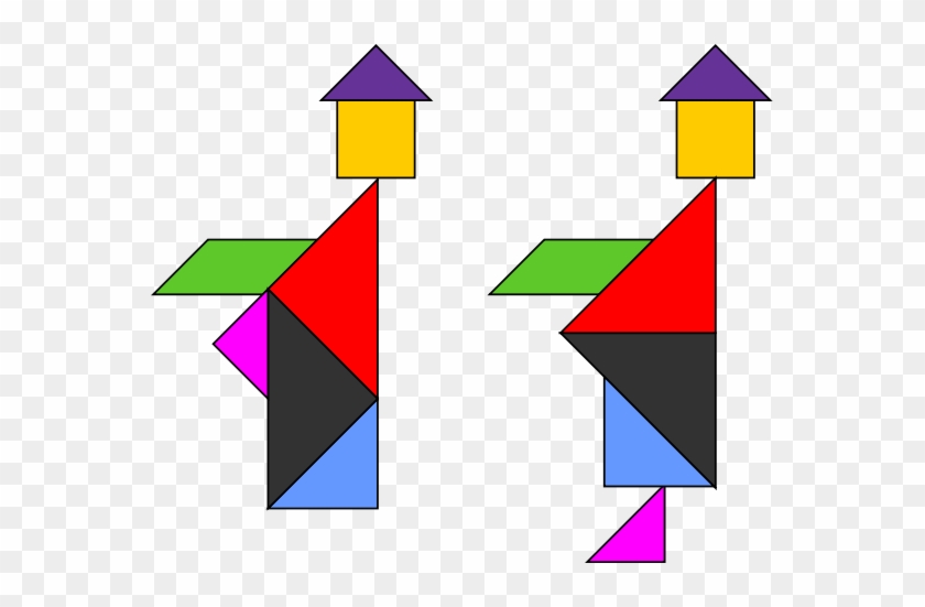 Two Monks Tangram Paradox - Tangram Monk Paradox #679419