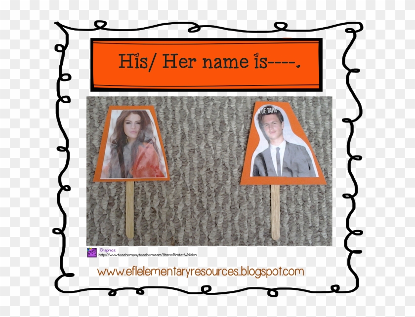 Esl Name Puppets - English As A Second Or Foreign Language #679535