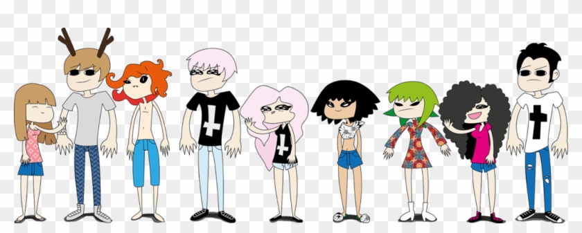 Funny Friends Doodle By Privc22 - Cartoon #679744