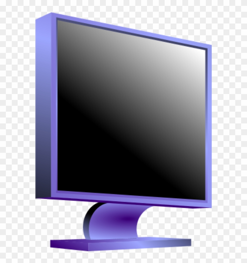 Computer Monitor Lcd Led Plasma Screen - Mor Monitör #122139