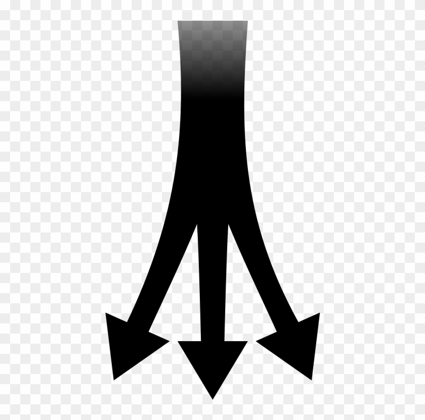How To Set Use 1 To 3 Arrows Svg Vector - 3 Arrows Pointing Down #122296
