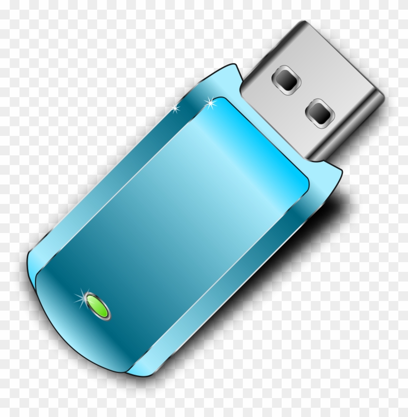 Free To Use Public Domain Computers Clip Art - Flash Drive Clip Art #122713