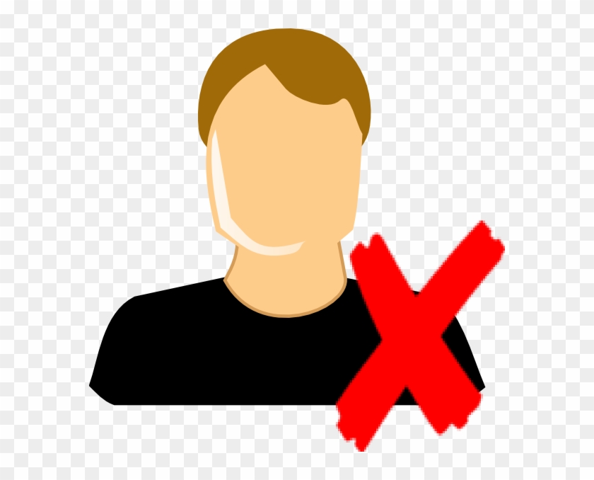 Delete User Icon Clip Art Vector Online Royalty Free - Add And Delete Icons #123716