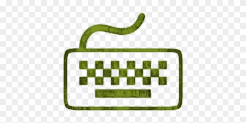 Computer - Keyboard - Clipart - Keyboard Icon No Background #124433