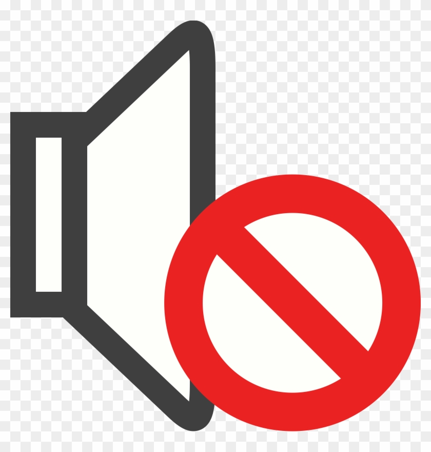 Clipart - - Mute Icon Png #125112
