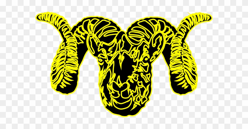 Rams Head Clip Art - Clip Art #125803
