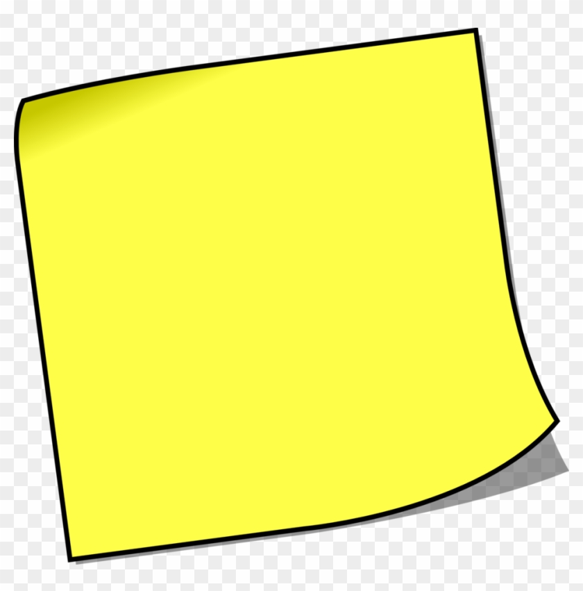 Stick Note, Office, Note, Memo, Paper, Notification - Sticky Note Black Background #125875
