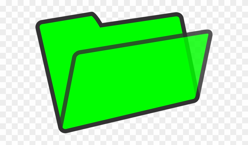 Green Folder Clip Art At Clker - Green Folder Clip Art #126422