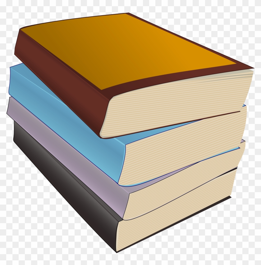 Stack Of Books Picture Of Books Free Download Clip - Parts Of A Book Worksheet #126442