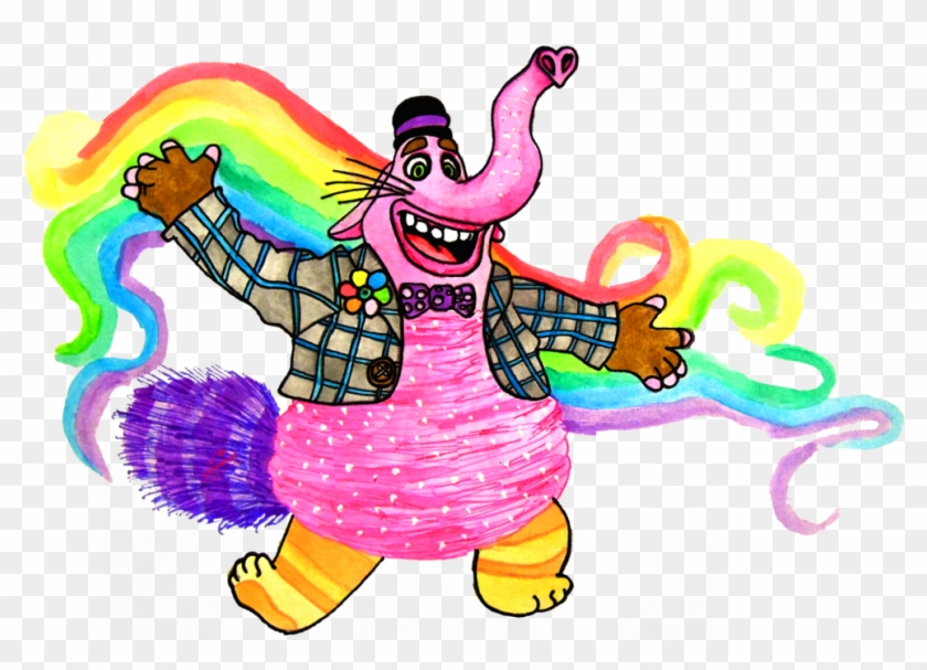 #142 Bing Bong Rainbow By Shkvivi - Png Bing Bong #127394