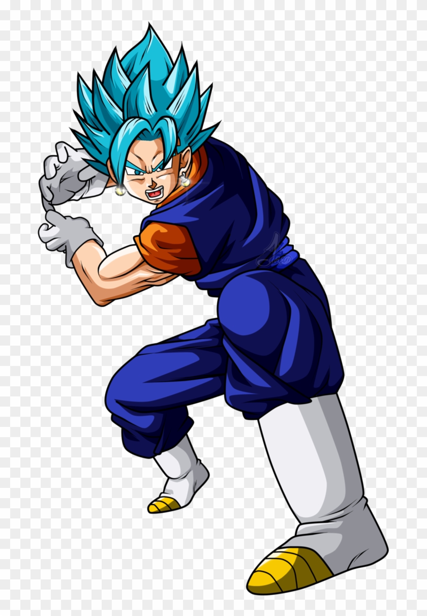 Vegetto Ssj Blue Bing Bang Kame Hame Hame Ah By Jaredsongohan - Do Vegetto Ssj Blue #127413