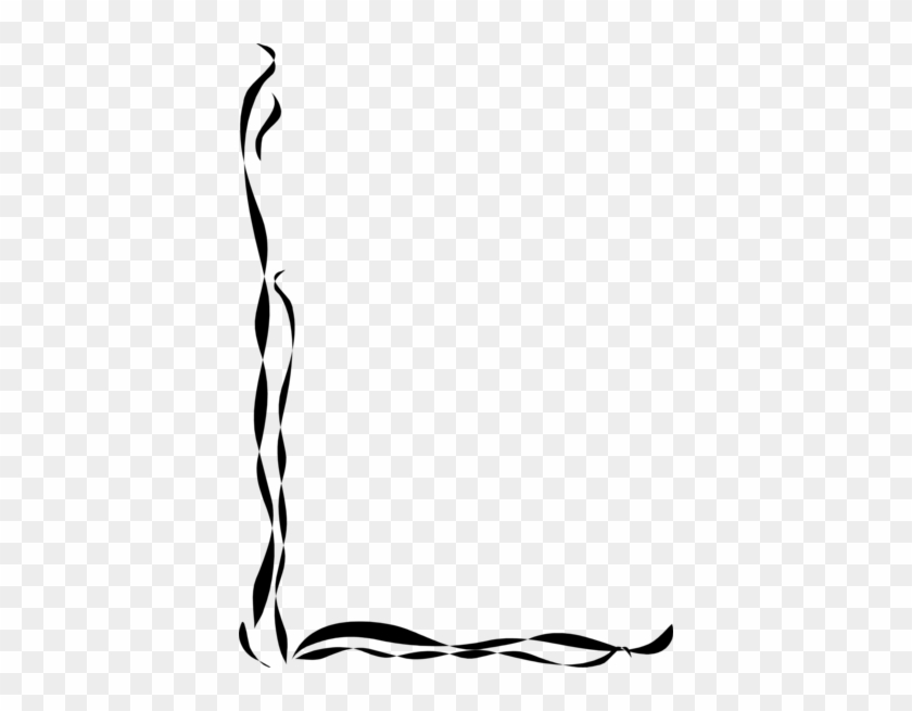 Corner Border Clip Art - Black And White Borders #127645