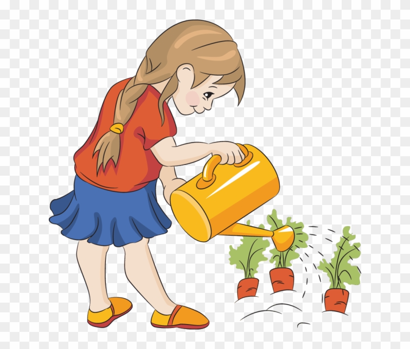 Watering Plants Cliparts - Watering Clipart #127893
