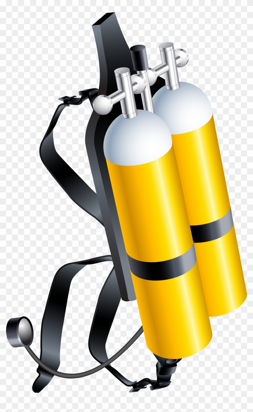 Aqualung Png Clip Art - Underwater Diving #128156