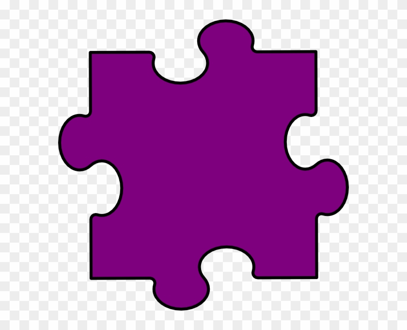 Clip Arts Related To - Puzzle Piece Blue #128166